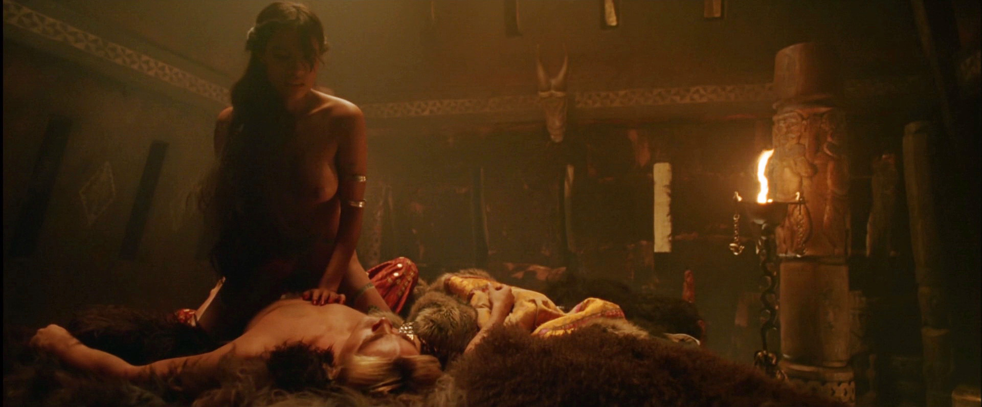 Rosario Dawson nude in  Alexander  (2004)