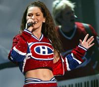 Sexy Shania in her Habs Uniform
