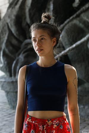 Marcela Gaona Flashing her Tits