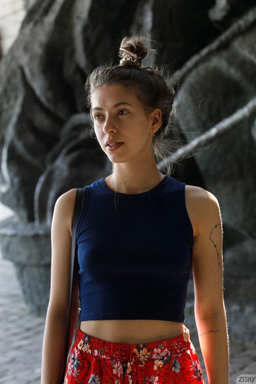 Marcela Gaona Flashing her Tits