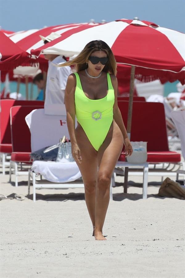 Larsa Pippen in a bikini