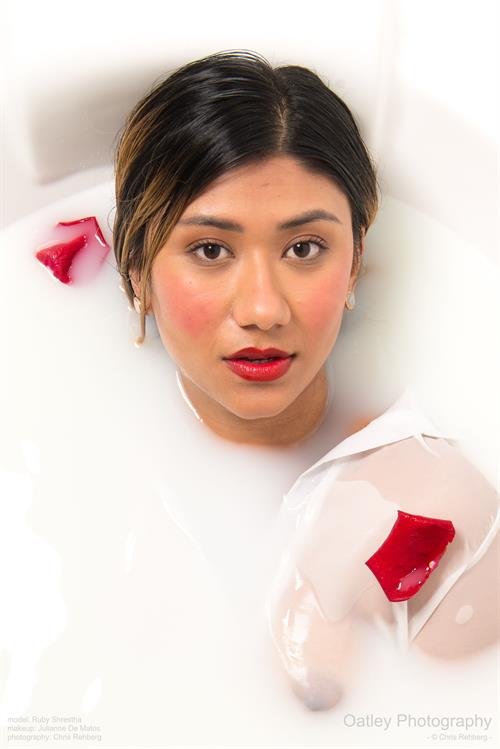 Exploring the theme of love in the bath. 