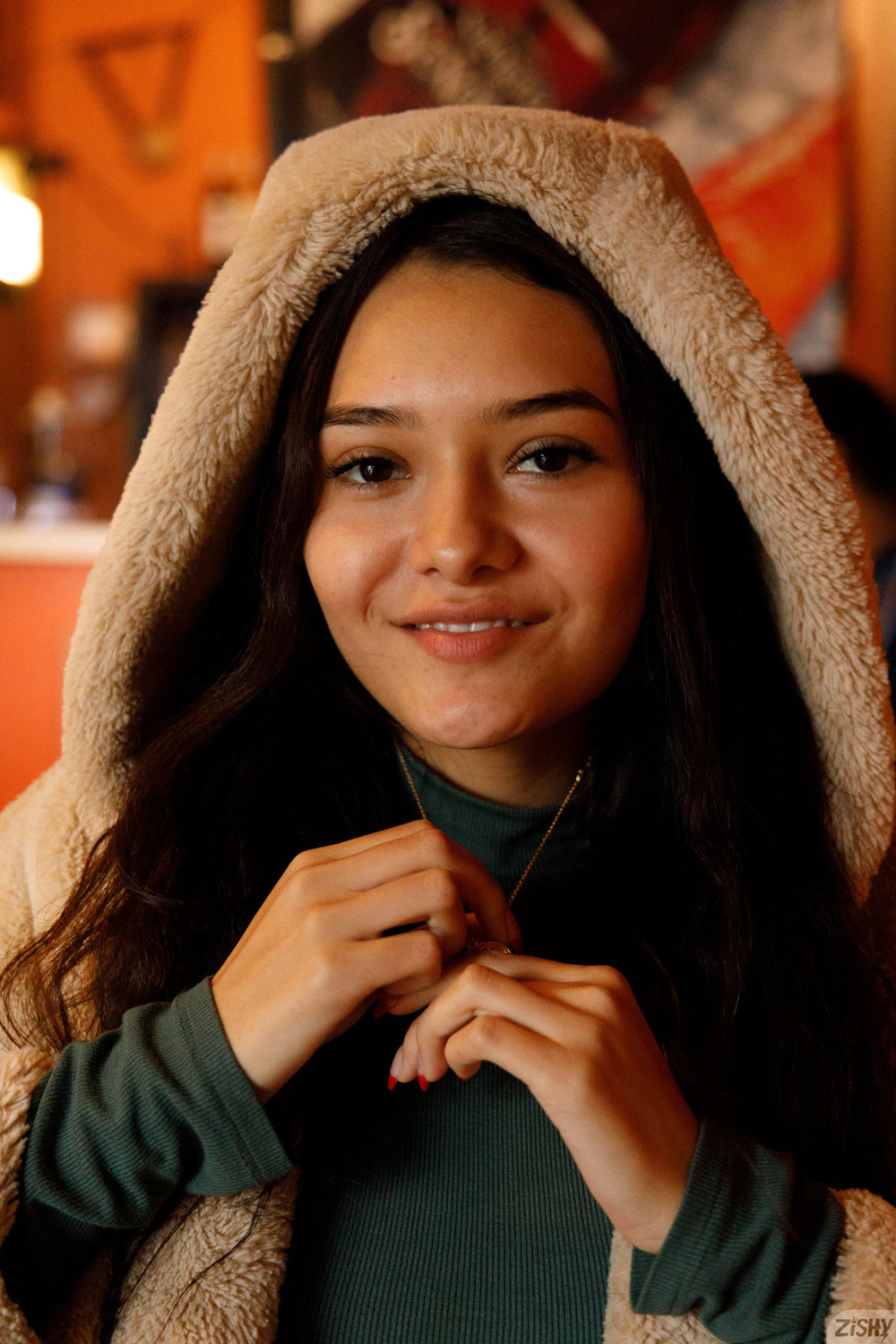 Soledad Lomas Flashing her Tits