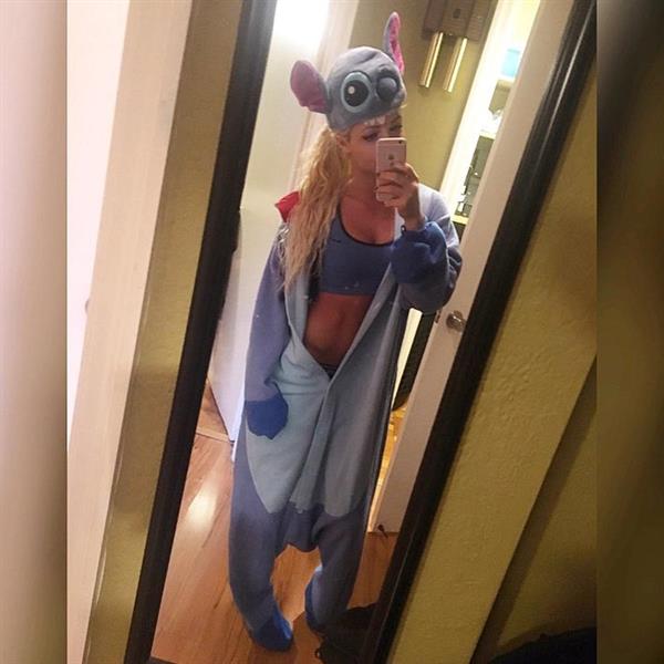 Liv Morgan taking a selfie