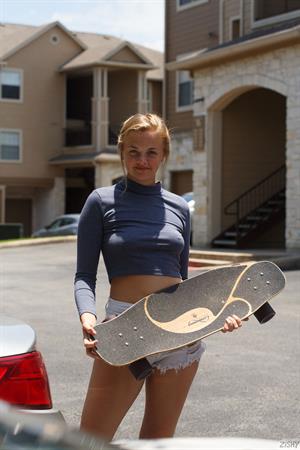 Sybil Kuechler Pictures Sybil Kuechler in White Shorts