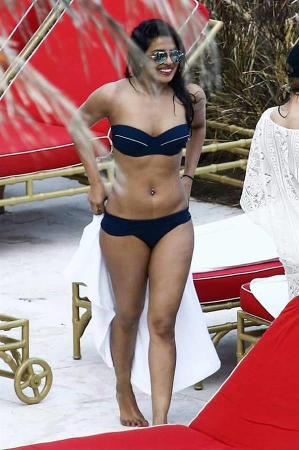 Priyanka Chopra in a bikini