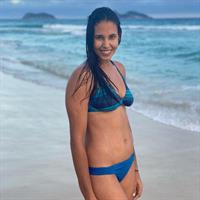 Eduarda Santos Lisboa in a bikini