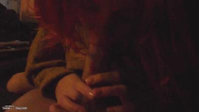 German redhead loves dicks in her mouth 