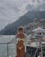 Lara McWhorter Bikini Pictures Yellow bikini
