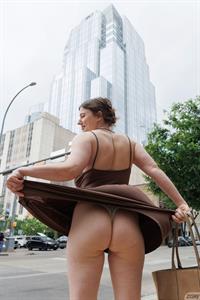 Busty Riley Nixon in a Sundress