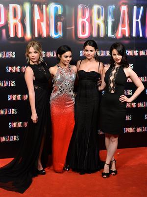 Selena Gomez Spring Breakers premiere in Madrid 2/21/13 