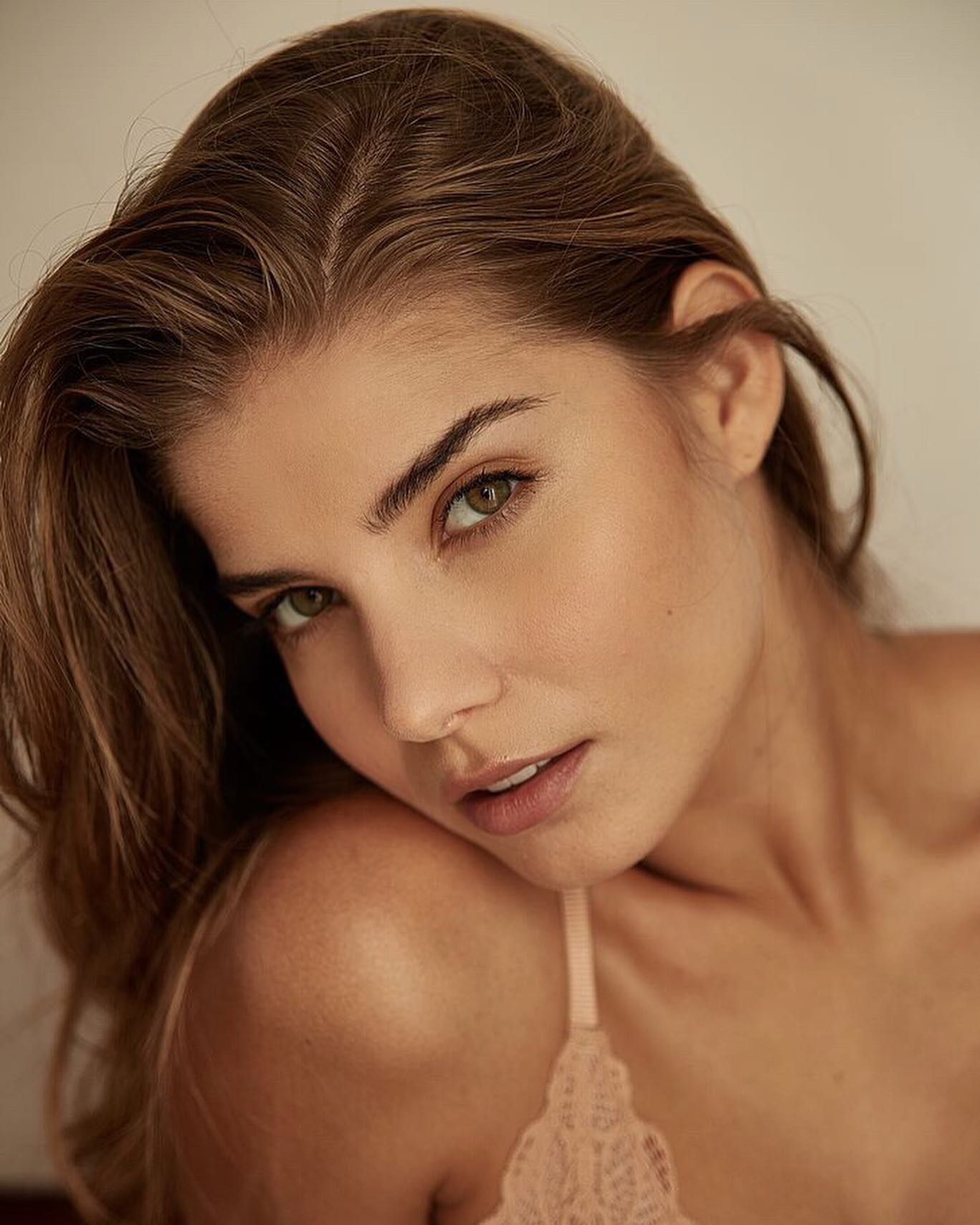 Gabriela Salles in lingerie