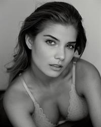 Gabriela Salles in lingerie