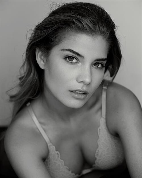 Gabriela Salles in lingerie