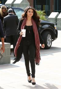 Selena Gomez out walking in Toluca Lake on April 5, 2013