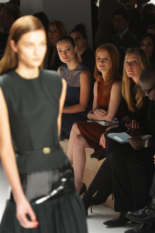 Olivia Wilde attends Calvin Klein Fall 2013 Presentation in New York City - February 14, 2013 