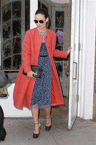 Olivia Wilde out in New York City - February 14, 2013 (Valentine's Day)