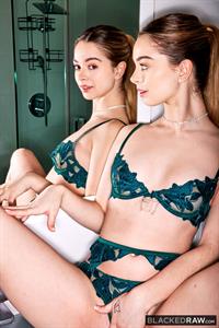 Molly Little in lingerie