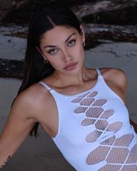 Mishka Ivana aka Michelle Ivana, a Russian-descent American Fashion Model