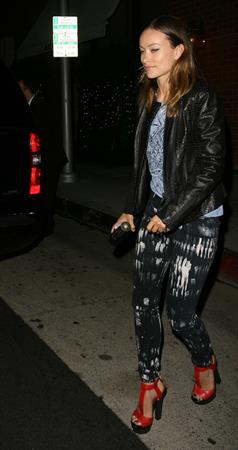 Olivia Wilde at Mr Chow's Restaurant in Beverly Hills - June 12, 2013 