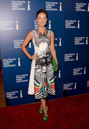 Olivia Wilde attends Hollywood Foreign Press Installation Luncheon in Beverly Hills - August 13, 2013 