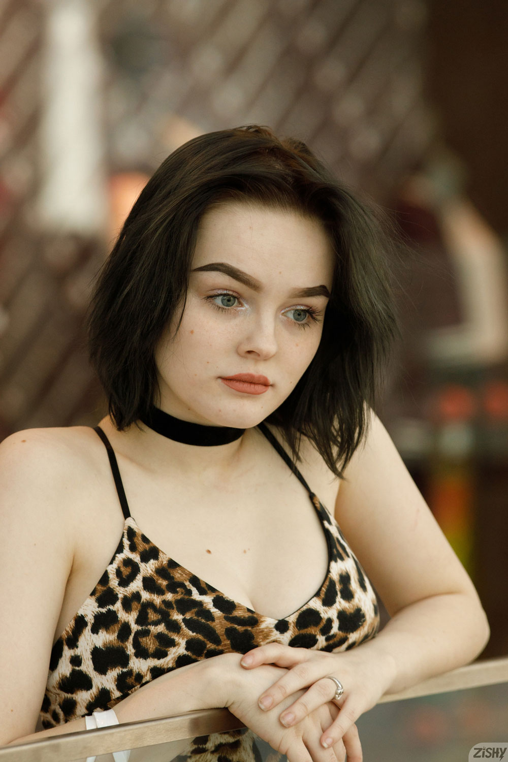 Vonnie Bean Animal Print Dress