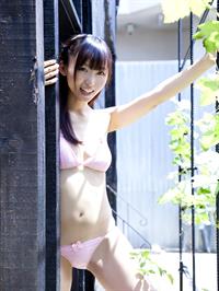 Risa Yoshiki in a bikini