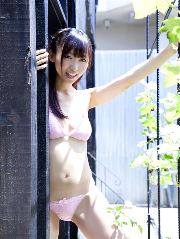 Risa Yoshiki in a bikini