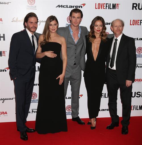 Olivia Wilde attending the  Rush  World Premiere on September 2, 2013