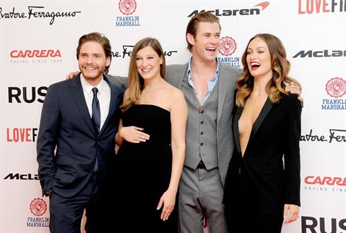 Olivia Wilde attending the  Rush  World Premiere on September 2, 2013