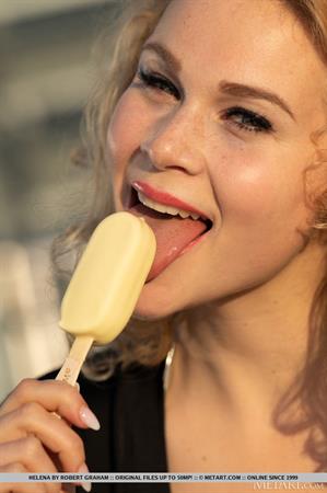 Helena Nude Pictures Sunset Treat