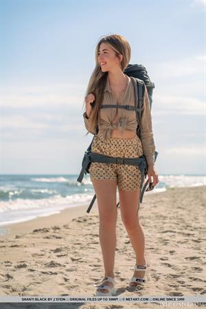 Shanti Black Nude Pictures Backpacker