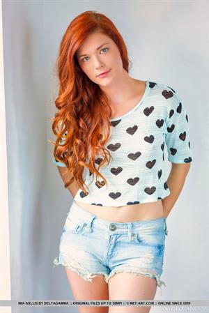Mia Sollis Nude Pictures Classic Red