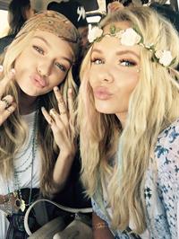 Gigi Hadid taking a selfie
