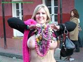 Topless women at Mardi Gras 2024 