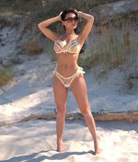 Monika Zakrent in lingerie