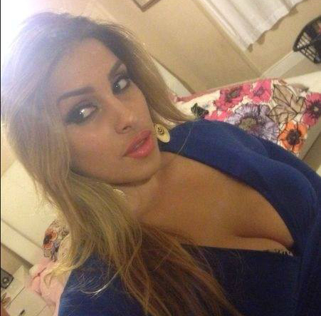 Bridget Olinda Garcia taking a selfie