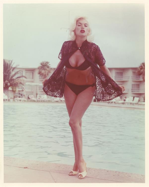 Jayne Mansfield in a bikini