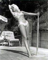 Jayne Mansfield in a bikini