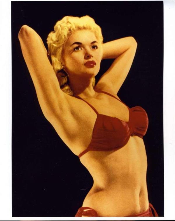 Jayne Mansfield in a bikini