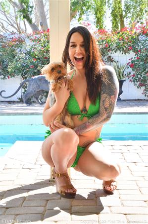 Gia Nude Pictures Goddess In Green