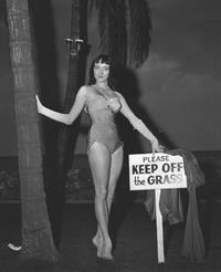 Carolyn Jones in a bikini