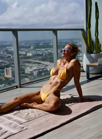 Varia Veselova in a bikini