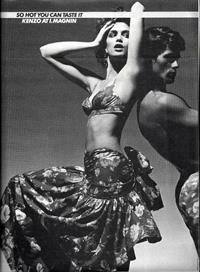 Cindy Crawford in a bikini