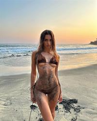 Liza Kovalenko in a bikini