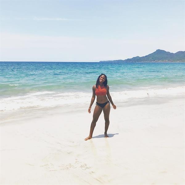 Nichelle Patrice Prince in a bikini