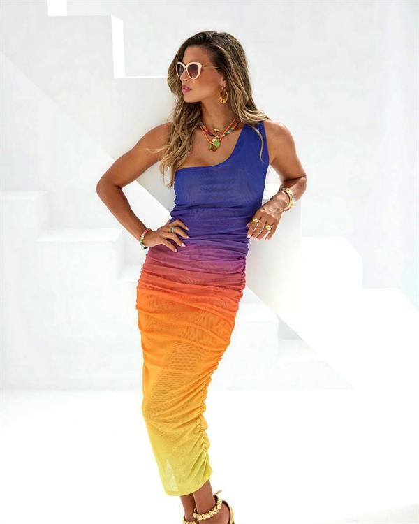 Rainbow dress