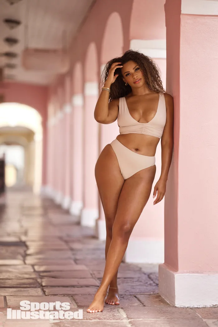 Kamie Crawford in a bikini