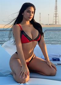 Ana Paula Sáenz in a bikini