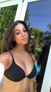 Kira Kosarin in a bikini
